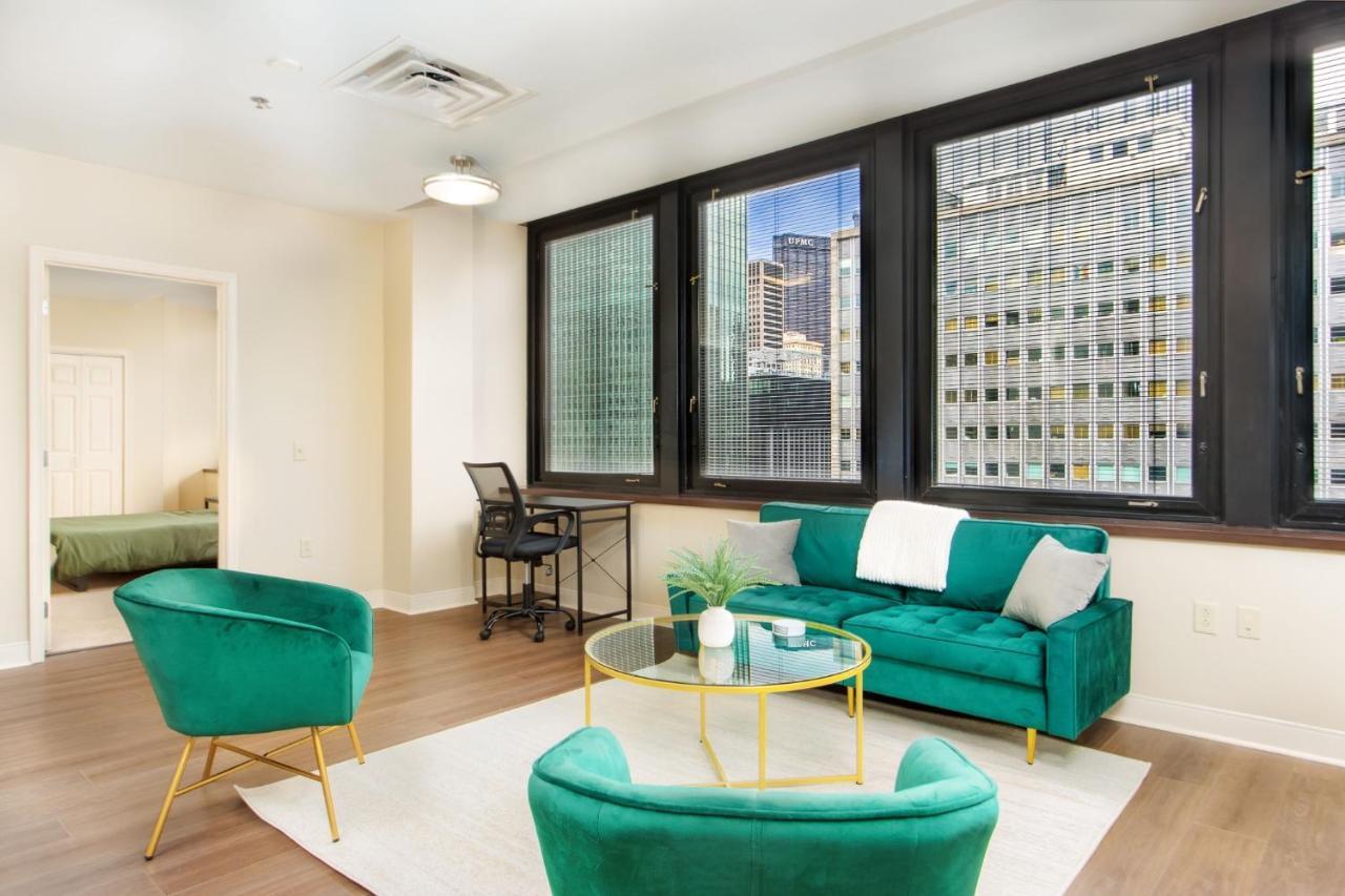 Luxe City Views Prime Location 24-7 Parking Gym Lounge Pittsburgh Eksteriør billede