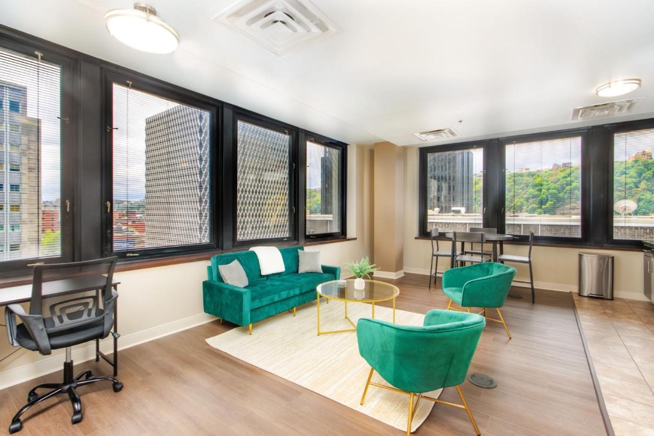 Luxe City Views Prime Location 24-7 Parking Gym Lounge Pittsburgh Eksteriør billede